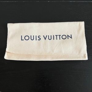 NEW! Authentic Louis Vuitton Billfold, Wallet Dust Jacket 9" x 9" x 5"